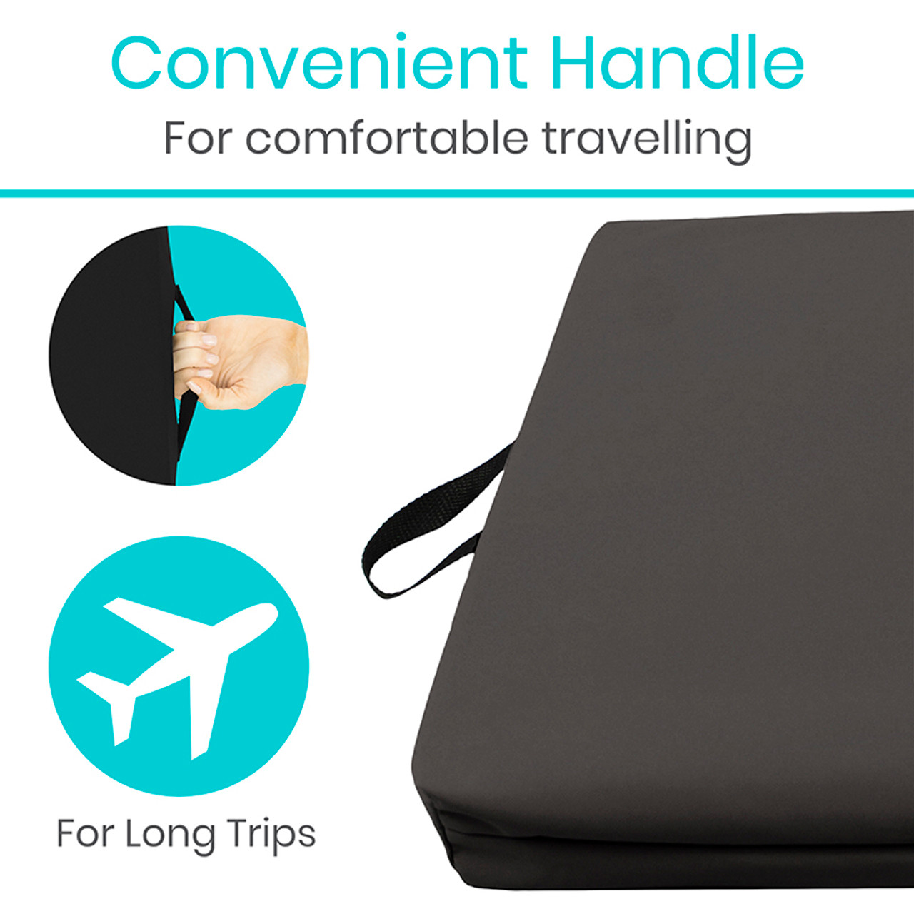 VIVE GEL  Wheelchair Seat Cushion VIVE GEL  Wheelchair Seat Cushion