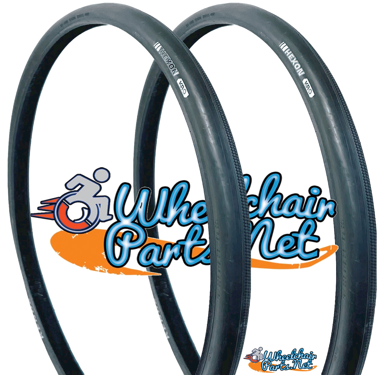 T571 - 25"x1" KENDA HEXON Sport Tire. Sold as Pair