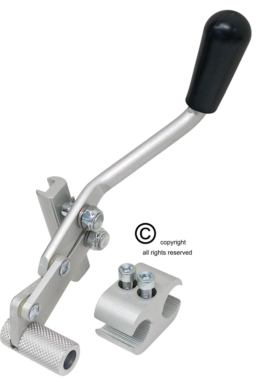 Push-To-Lock Wheel Lock (Brake) for  Viper GT Recliner With Clamp-Right Size