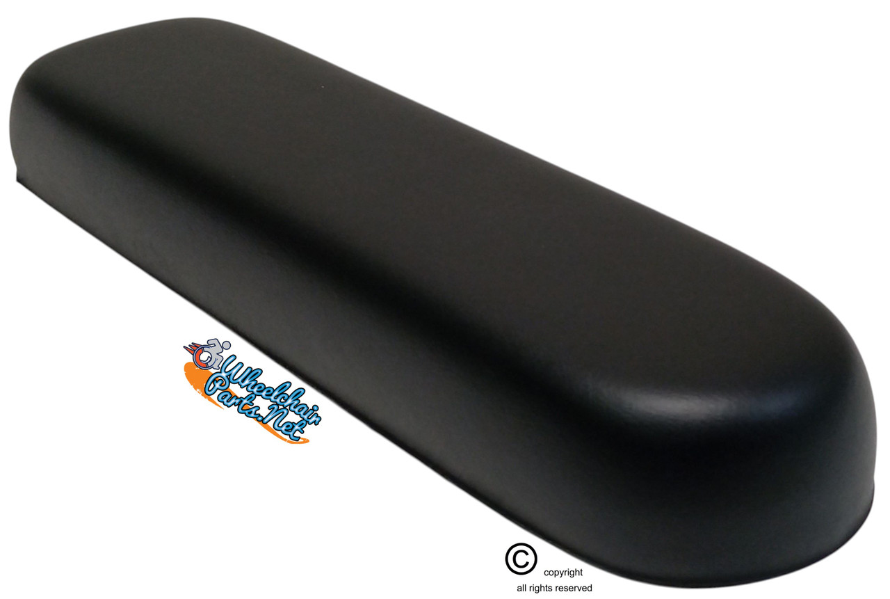 10"  Armrest Pad, Vinyl Co-Molded, Desk Length For Pride Scooters. Sold As  Each