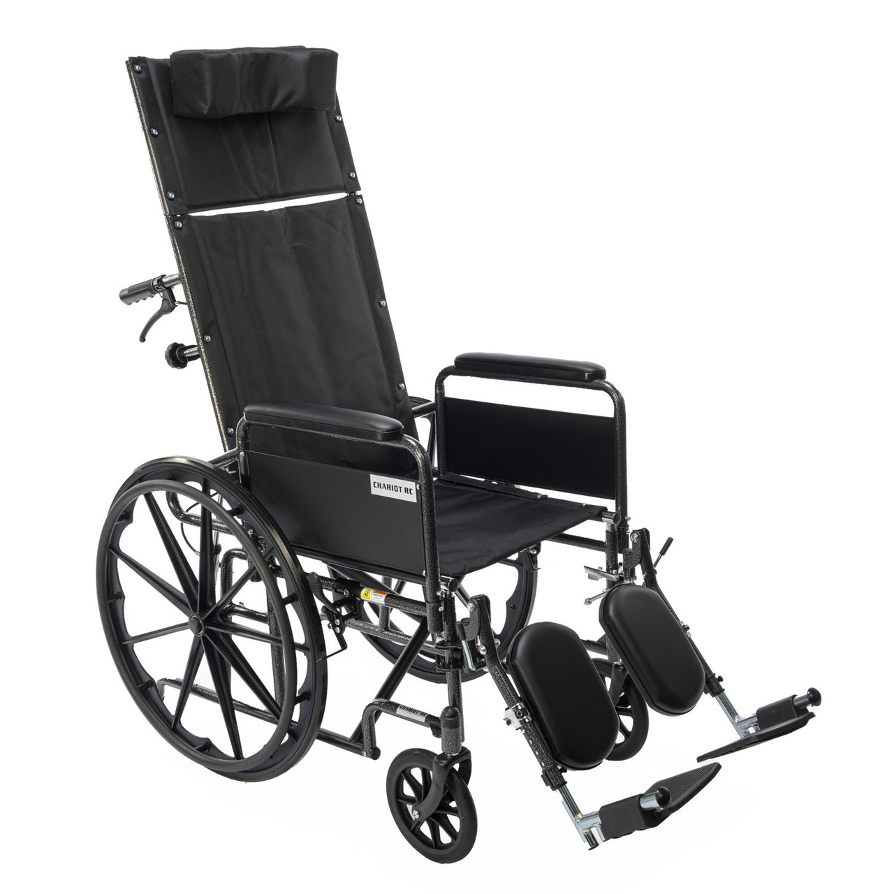 Proactive Medical Chariot-RC Reclining Wheelchair.  22" to 24"