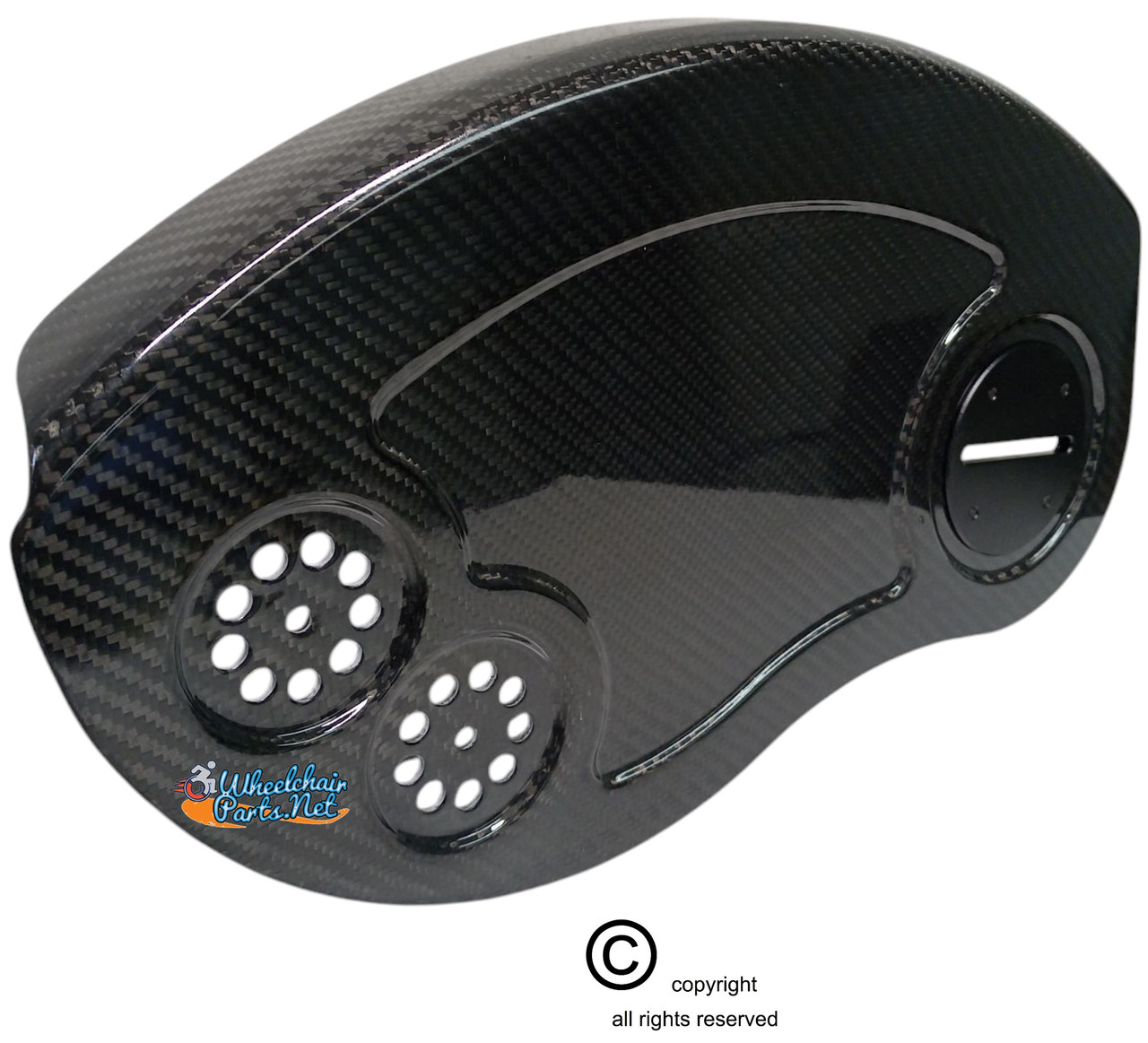 SHIVGUARDX Adjustable Side Guard, Carbon Fiber Material. Sold as Each