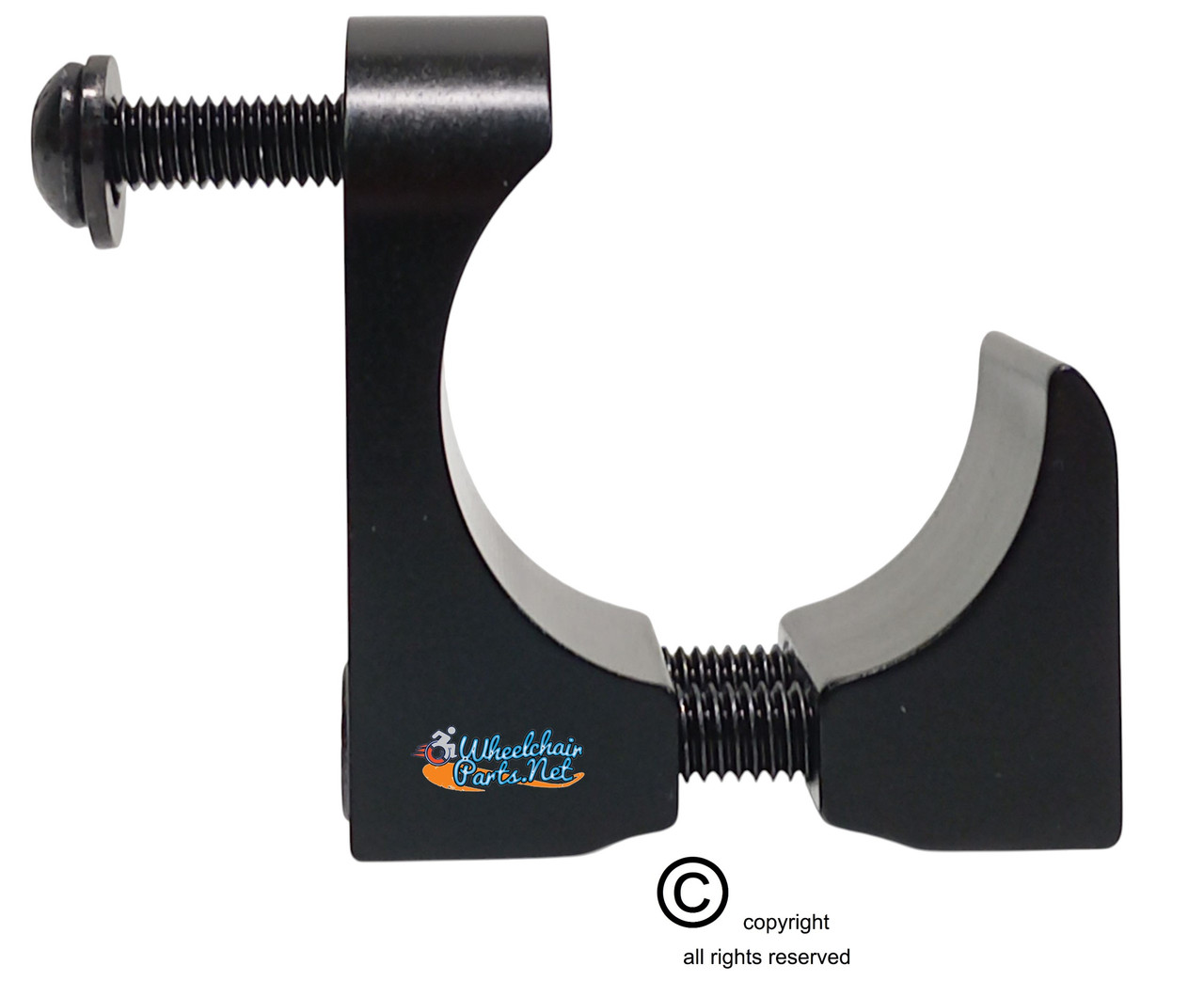 1 1/8" Universal Clamp (28.6mm) to Install side guards, seat belts and other accessories. OVAL SHAPE