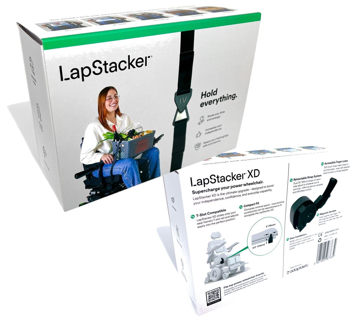 LapStacker XD For Power Wheelchairs