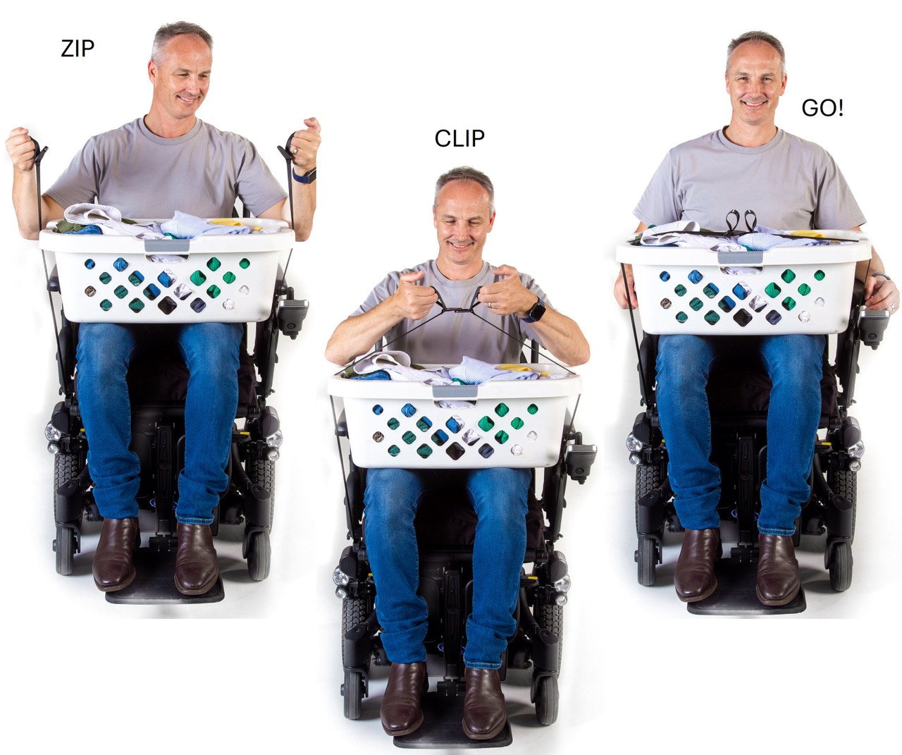 LapStacker XD For Power Wheelchairs