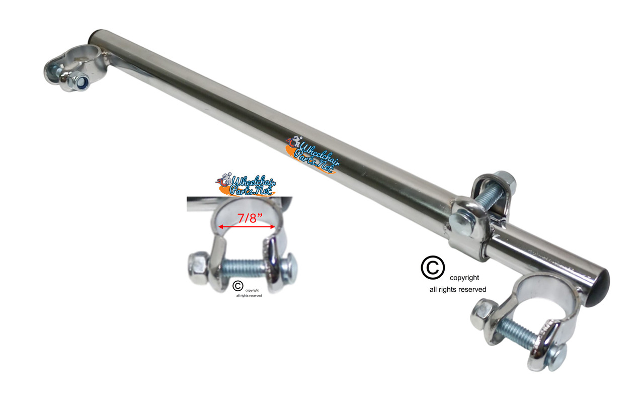 Anti-Fold Bar, Fits on 7/8" Frame Tubing. Adjust from 16" to 24"