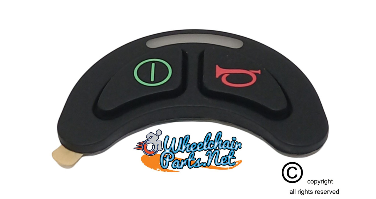 Replacement Keypad (2-Button) for Jazzy Select Power Chairs