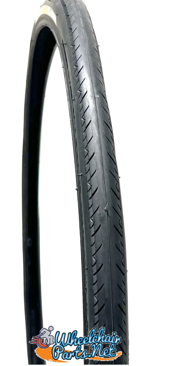 Kenda Kontender 26" x 1" (25-590) Iron Cap Black Racing & Court Tire | Set of 2