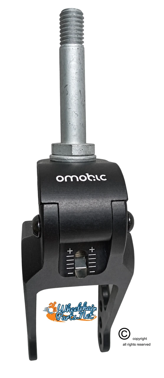 Jazz (by Omobic) Adjustable Suspension Caster Fork | Set of 2