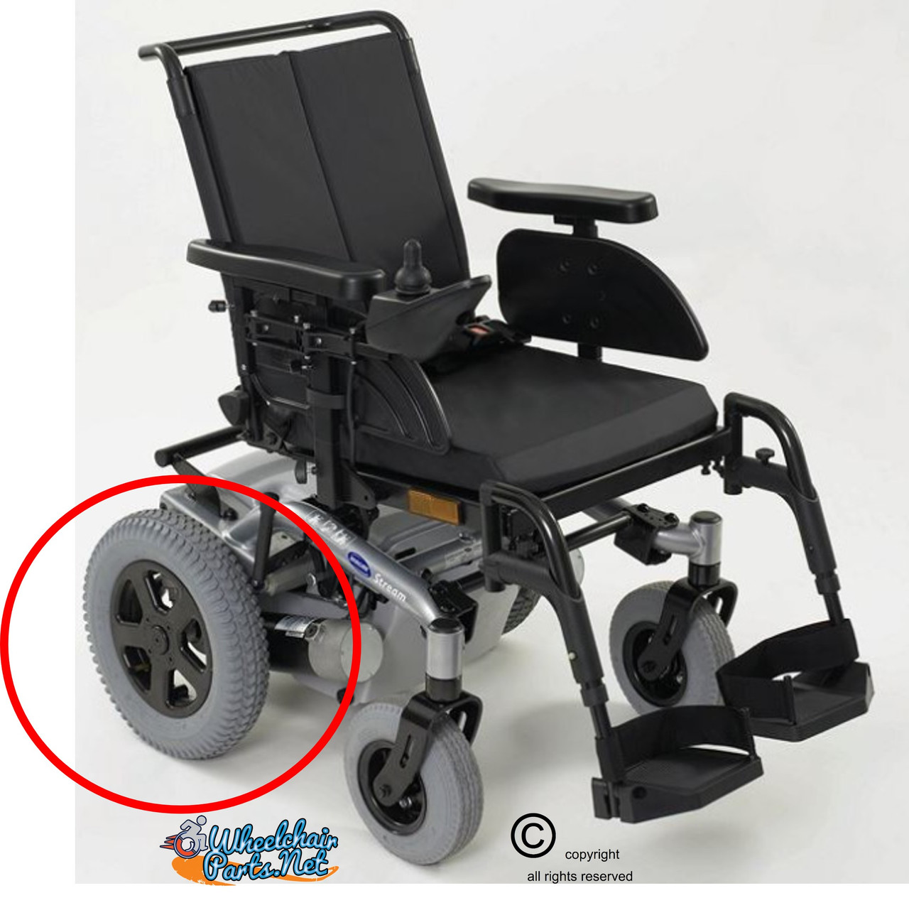 14 X 3"  (3.00-8)  TURF (POWER TRAX). SOLD AS PAIR