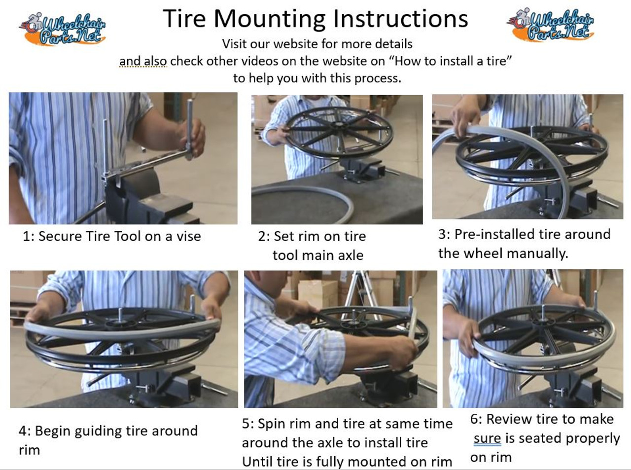 ECONOMY TIRE INSTALLATION TOOL
