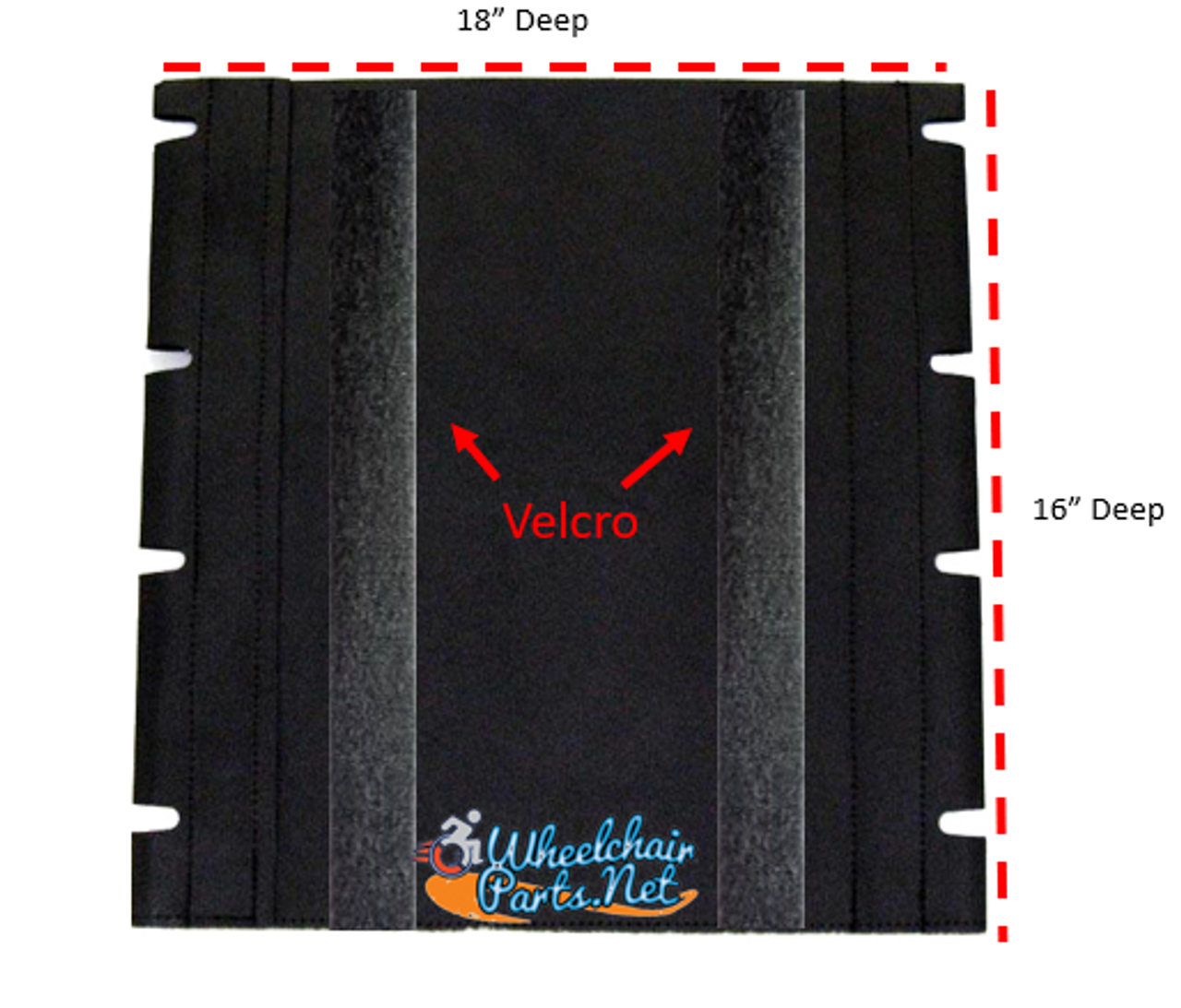 Velcro Strips for Wheelchair Cushion