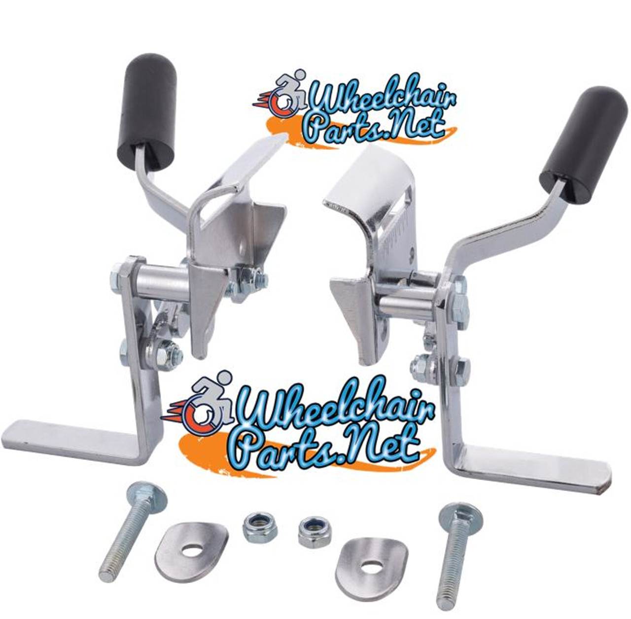 WL050P-  INVACARE TYPE WHEEL LOCK FOR DETACHABLE ARMREST. SOLD AS PAIR