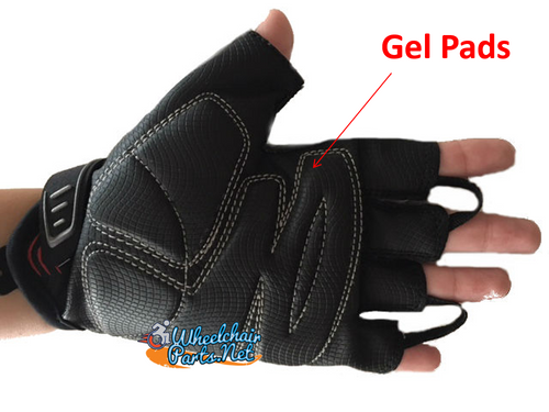 OPEN FINGERED GLOVES WITH GEL PADS (SUPREME). SOLD AS PAIR OPEN FINGERED GLOVES WITH GEL PADS (SUPREME). SOLD AS PAIR