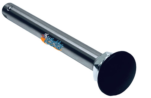 5/8" x 4 1/4" Black Big Button Quick Release Axle. Sold as each
