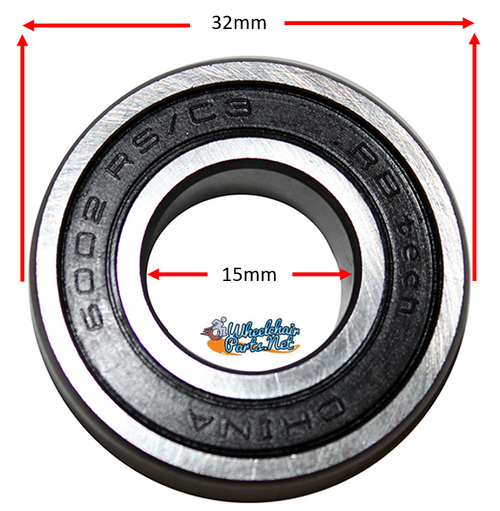 15mm x 32mm (9/16 x 1 1/4) Precision Bearing