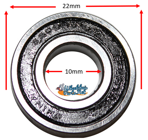 10mm x 22mm x 6mm Precision Bearings