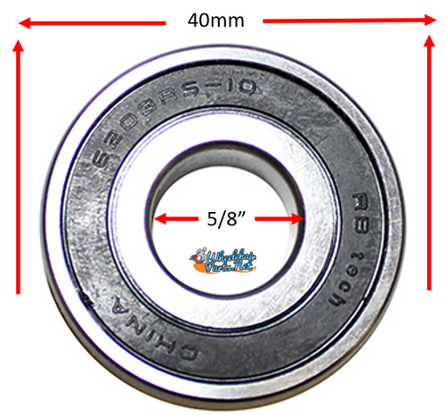 40mm x 5/8" X 12mm Precision Bearing