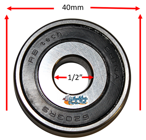1/2" X 40mm Precision Bearing