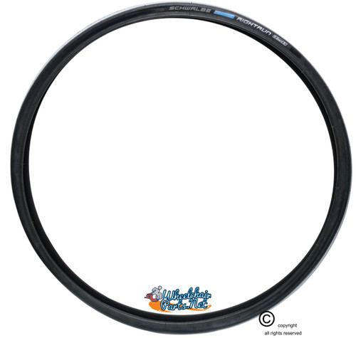 T416 - SCHWALBE RIGHT RUN 25" x 1". Sold as Pair.