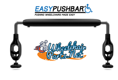 Easy Push Bar for Wheelchairs