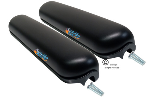 DESK LENGTH (10") UNIVERSAL PADDED WATERFALL - PAIR