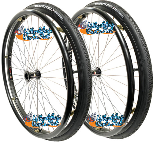 SET of 2, 25" (540mm) 36 Spoke Rim With PRIMO SENTINEL Tire & Tube SET of 2, 25" (540mm) 36 Spoke Rim With PRIMO SENTINEL Tire & Tube