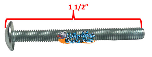 1 1/2" Long, Mounting Screws For RIVNUT Handrims. Pack of 12