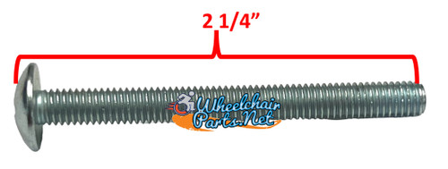 2 1/4" Long, Mounting Screws For RIVNUT Handrims. Pack of 12