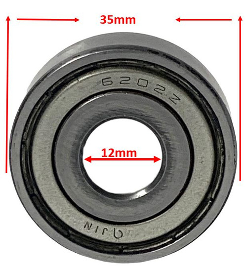 35mm OD x 12mm ID Precision Bearing