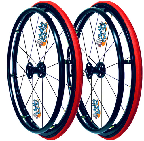 24"  (540) Swan® 16 Spoke Wheel & Primo Racer Red - Set of 2 24"  (540) Swan® 16 Spoke Wheel & Primo Racer Red - Set of 2