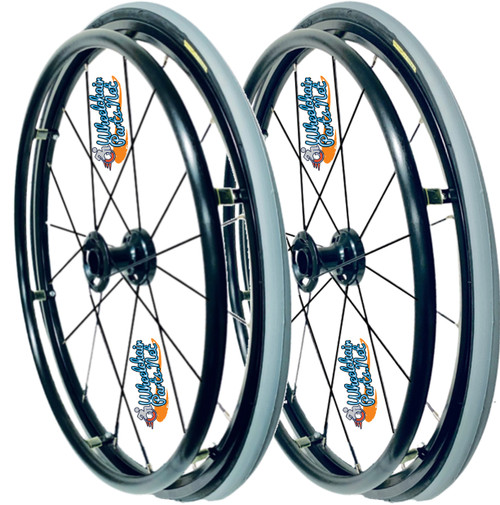 24"  (540) Swan® 16 Spoke Wheel & Primo Racer Gray - Set of 2 24"  (540) Swan® 16 Spoke Wheel & Primo Racer Gray - Set of 2