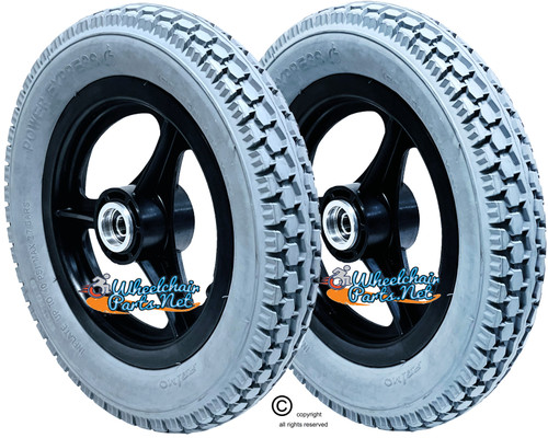 12 1/2" x 2 1/4" FOAM FIL, Wheel & Tire Assembly 12 1/2" x 2 1/4" FOAM FIL, Wheel & Tire Assembly