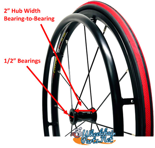 24" x 1" Sentinel 12 Spoke Wheel With Schwalbe Rightrun RED Tires