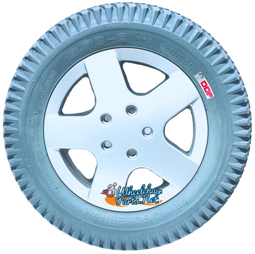 14 x 3 in (3.00-8) Invacare Drive Wheel for TDX and Storm 3G