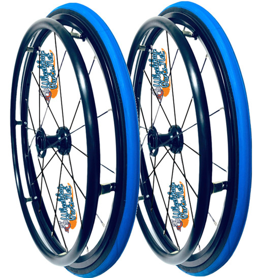 25"  (559) Swan® 16 Spoke Wheel & Primo Racer Blue - Set of 2 25"  (559) Swan® 16 Spoke Wheel & Primo Racer Blue - Set of 2