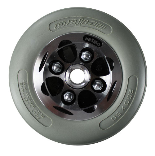 8X2" ALLOY WHEEL W/ URETHANE TIRE - ONE PAIR 8X2" ALLOY WHEEL W/ URETHANE TIRE - ONE PAIR