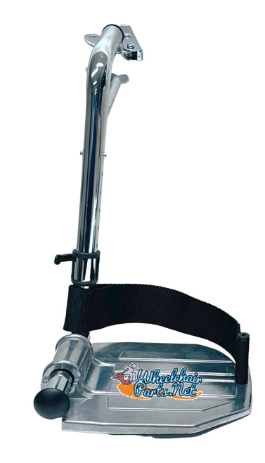 Universal Top Latch Footrest w/ Push Button. RIGHT SIZE, Hemi Pin, 1 3/8"