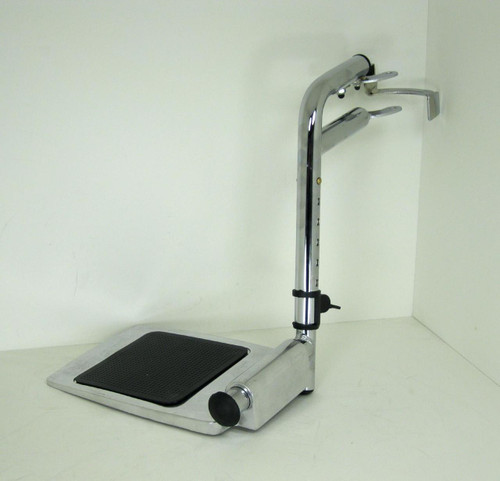 FR412LHD- Bariatric, Top Latching Footrest  w/adj clamp. Hemi lt pin spacing - 1 3/8" FR412LHD- Bariatric, Top Latching Footrest  w/adj clamp. Hemi lt pin spacing - 1 3/8"
