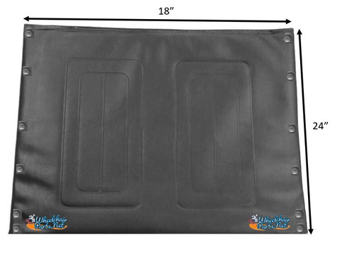 SEAT 24" X 18" DRIVE SENTRA BARIATRIC XHD VINYL SEAT. REPLACES SEATS WITH 6 MOUNTING SCREWS