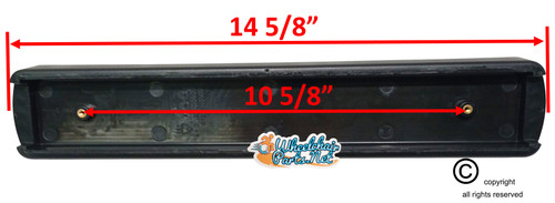 Flip-Back armrest, 14" for Pride Tru-Balance 3 or 4 Seating System (Version 3). Sold as each