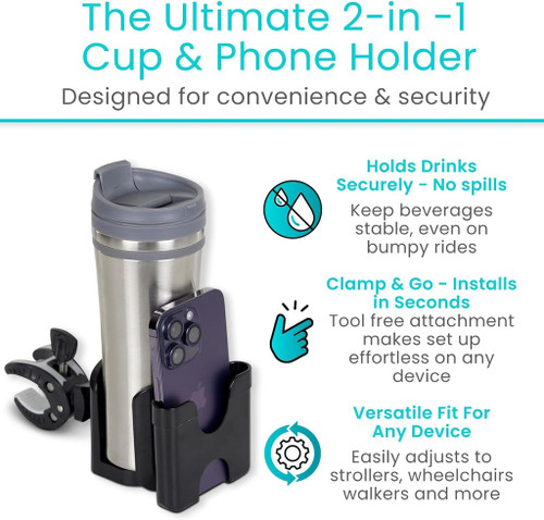 Vive Cup and Phone Holder