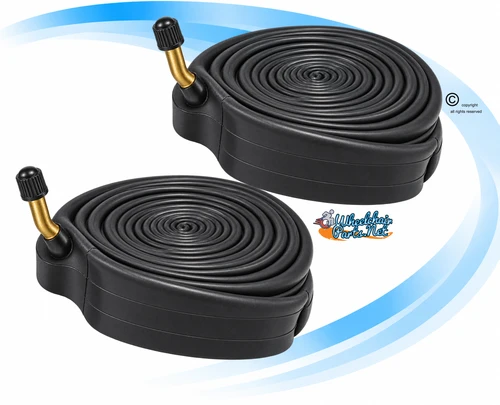 7 x 1 3/4" Standard Inner Tube with 75 Degree Out Valve | Set of 2
