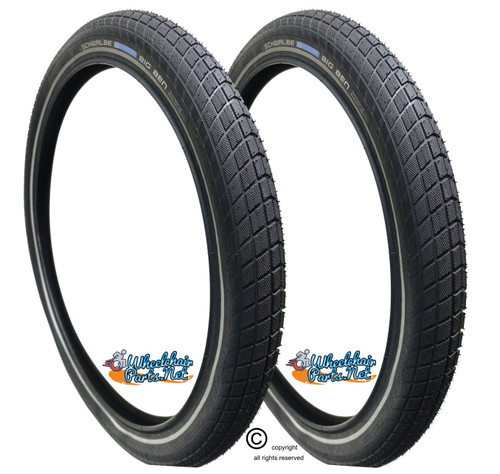24x2.125 (55-507) Schwalbe Big Ben Pneumatic Tire. Set of 2
