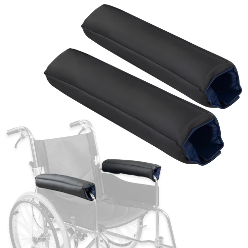 Easy Clean Wheelchair Armrest Covers. Pair of 2