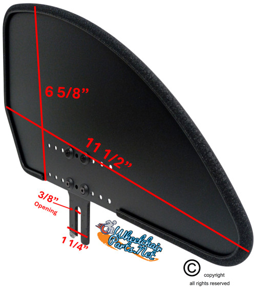 TiLite, Removable Aluminum Side Guards-Small Size