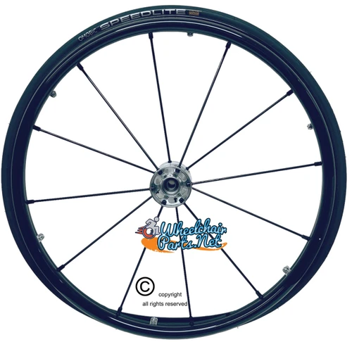 25" SPINERGY 12 SPOKE LX WITH 25" x 1" MBL SPEED LITE TIRES