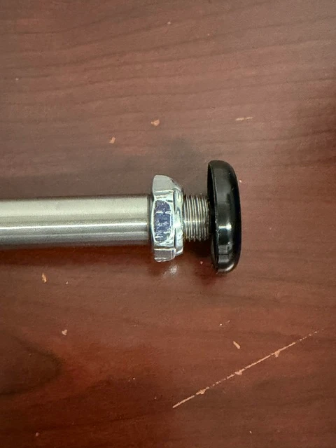 Quick Release Axle 5" x 1/2" (127 mm), Big Black Button | Sold Individually