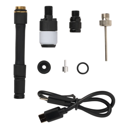 Schwalbe E-Micro Pump accessories and valve adapters