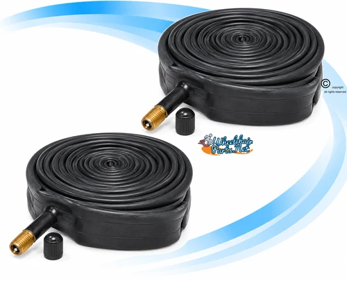 26 x 1 3/8" Thorn Resistant Inner Tube with Standard Valve | Set of 2